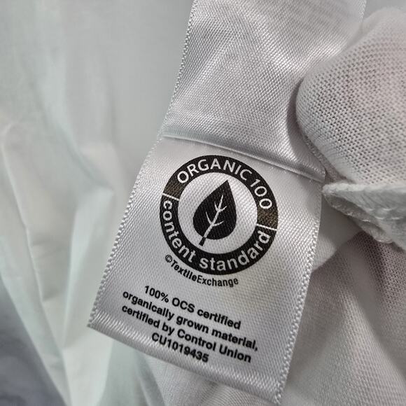 Everlane T Shirt Mens XL White Short Sleeve Crew Organic Cotton Premium - Picture 10 of 10